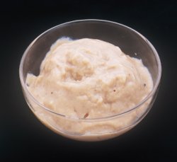 画像1: 【ボワロン】冷凍バナナピューレ(無糖) 1kg