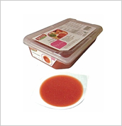 【シコリ】冷凍オレンジサンギーヌピューレ(10%加糖) 1kg