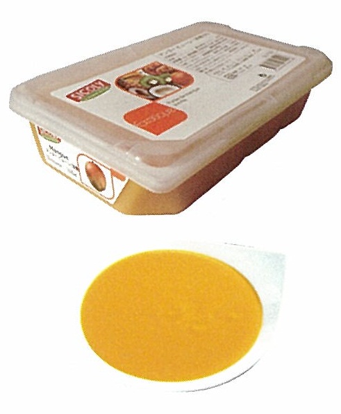 画像1: 【シコリ】冷凍マンゴーピューレ（無糖） 1kg（特別お取寄せ）